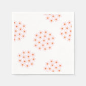 Serviette En Papier Fleurs de Hoya (Devant)