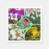Serviette En Papier Fleurs de printemps (Devant)