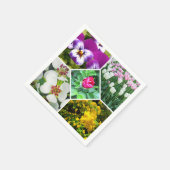 Serviette En Papier Fleurs de printemps (Coin)