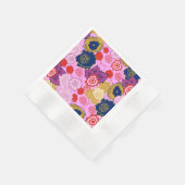 Serviette En Papier Fleurs de printemps (Coin)