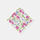 Serviette En Papier Fleurs de printemps (Coin)