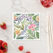 Serviette En Papier Fleurs de printemps | Champs de fleurs (En situation)