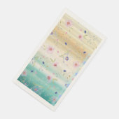 Serviette En Papier "Fleurs de printemps flottantes" Serviettes en pap (Coin)