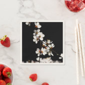 Serviette En Papier Fleurs de sakura (En situation)