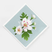 Serviette En Papier Fleurs d'épines (Coin)