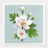 Serviette En Papier Fleurs d'épines (Devant)