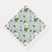 Serviette En Papier Fleurs d'épines (Coin)