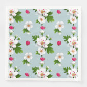 Serviette En Papier Fleurs d'épines (Devant)