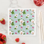 Serviette En Papier Fleurs d'épines (En situation)