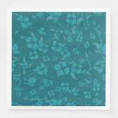 Serviette En Papier Fleurs déplaisantes Motif 2 (Devant)