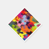 SERVIETTE EN PAPIER FLEURS D'ÉTÉ (Coin)