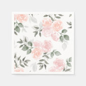 Serviette En Papier Fleurs du jardin (Devant)