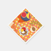 Serviette En Papier Fleurs et Brunch (Coin)