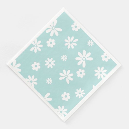 Serviette En Papier Fleurs et pétales 10 (Coin)