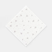 Serviette En Papier Fleurs Lilac (Coin)