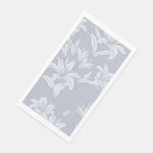 Serviette En Papier Fleurs Motif 12 (Coin)