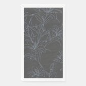 Serviette En Papier Fleurs Motif 13 (Devant)