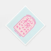 Serviette En Papier Fleurs roses de cerisier fleur Japon (Coin)