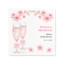 Fleurs roses et Prosecco pour l'enterrement de vie