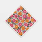 Serviette En Papier Fleurs sauvages Motif (Coin)