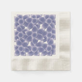 Serviette En Papier Fleurs violettes (Devant)