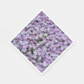 Serviette En Papier Fleurs violettes Phlox (Coin)