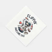 Serviette En Papier Flime papa génial (Coin)