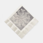 Serviette En Papier flocon d'argent (Coin)