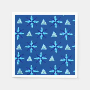 Serviette En Papier Flocon de neige