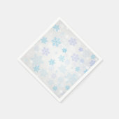 Serviette En Papier Flocon de neige (Coin)