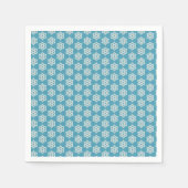 Serviette En Papier Flocons de neige pp1 (Devant)
