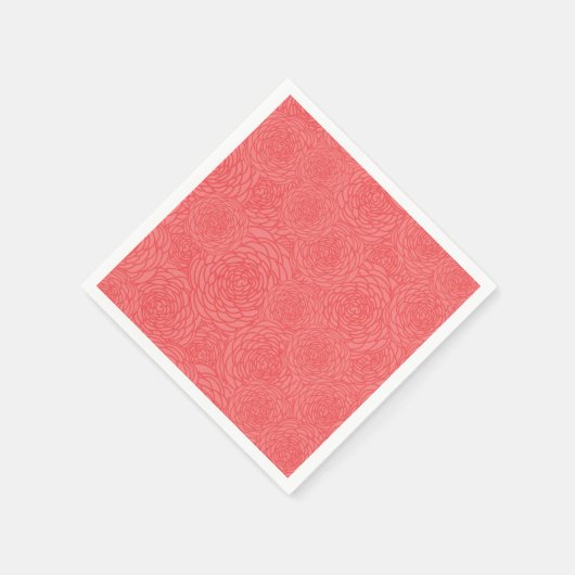 Serviette En Papier Floraison (Coin)