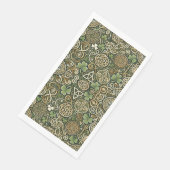 Serviette En Papier Floraison Celtique (Coin)