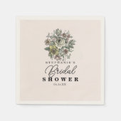 Serviette En Papier FLORAISON (Fleur) (Devant)