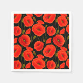 Serviette En Papier Floral (Devant)