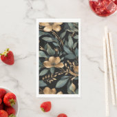 Serviette En Papier Floral d'Eucalyptus (En situation)