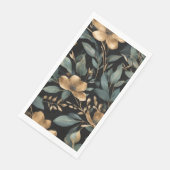 Serviette En Papier Floral d'Eucalyptus (Coin)