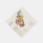 Serviette En Papier Floral hongrois -kalocsai (Coin)
