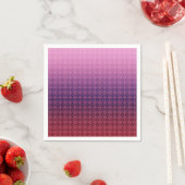 Serviette En Papier Floral ornament (En situation)