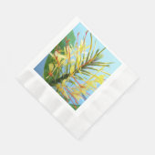 Serviette En Papier Floral Plante de gingembre à fleurs (Coin)