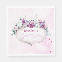 Floral rose | Sweet 16