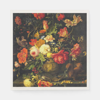 Serviette En Papier Floral vintage