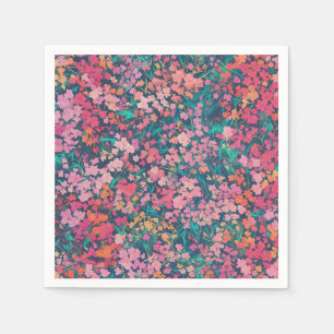 Serviette En Papier Flore de l'Azalée