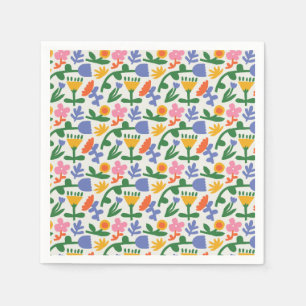 Serviette En Papier Flore printanière