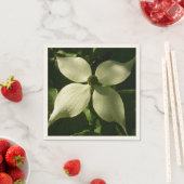 Serviette En Papier Flore printanière du Dogwood illuminé (En situation)