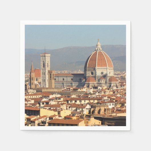 Serviette En Papier Florence, Italie (Devant)