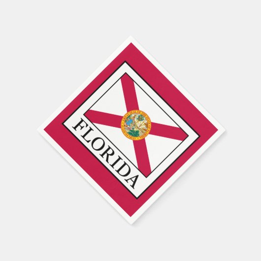 Serviette En Papier Floride (Coin)