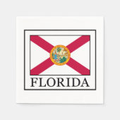 Serviette En Papier Floride (Devant)