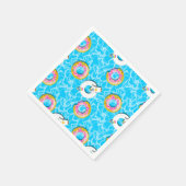 Serviette En Papier Flottes Unicorne & Donut (Coin)