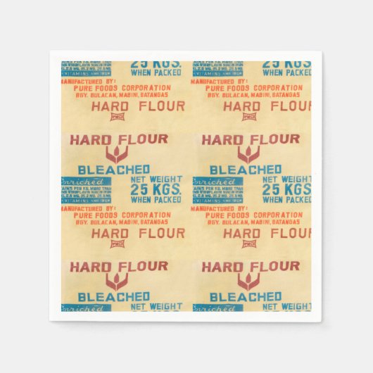 Serviette En Papier Flour bags (Devant)